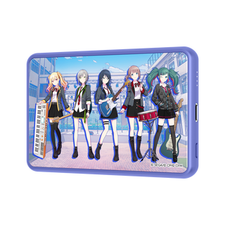 世界計畫 繽紛舞台! × ZENS GLASSIA Qi2 磁吸式行動電源 - Leo/need版