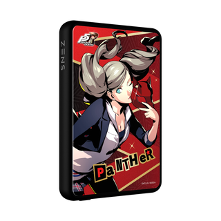 PERSONA5 Royal × ZENS GLASSIA Qi2 Magnetic Power Bank — Panther