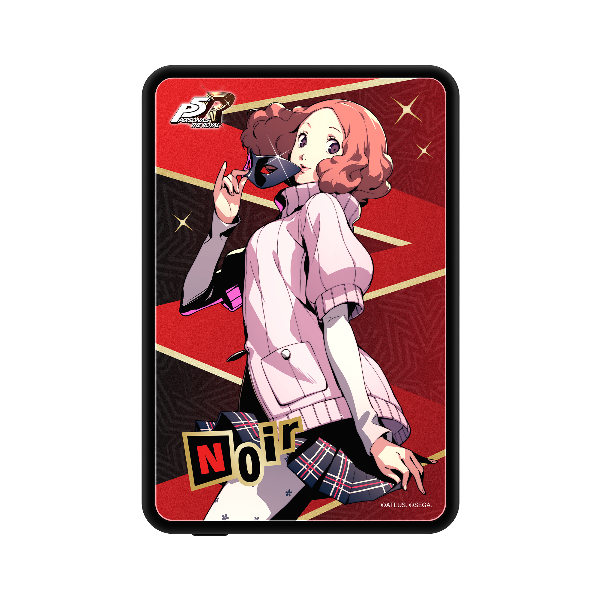 女神異聞錄5 皇家版 × ZENS GLASSIA Qi2 磁吸式行動電源 - Noir版