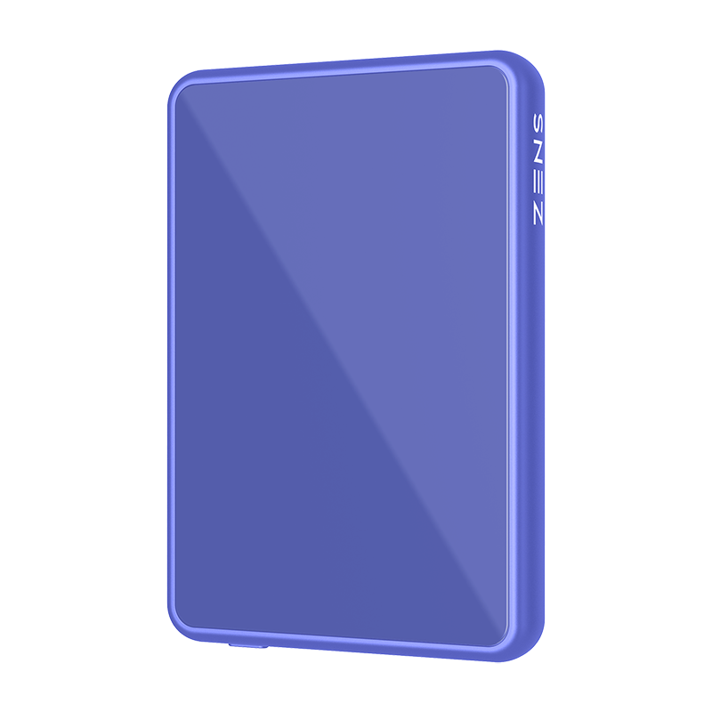 ZENS GLASSIA Qi2 磁吸式行動電源(純色系列)