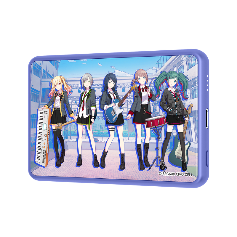 世界計畫 繽紛舞台！ × ZENS GLASSIA Qi2 磁吸式行動電源 - Leo/need版