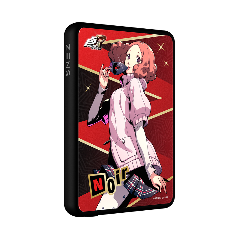 女神異聞錄5 皇家版 × ZENS GLASSIA Qi2 磁吸式行動電源 - Noir版