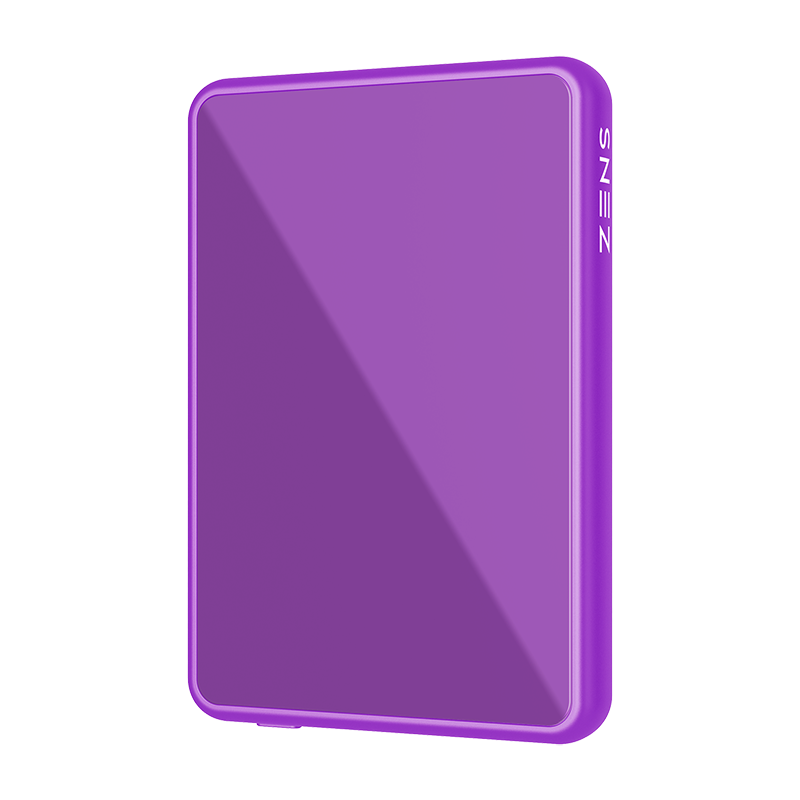 ZENS GLASSIA Qi2 磁吸式行動電源（純色系列）